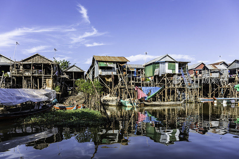 Kampong Phluk漂浮村庄